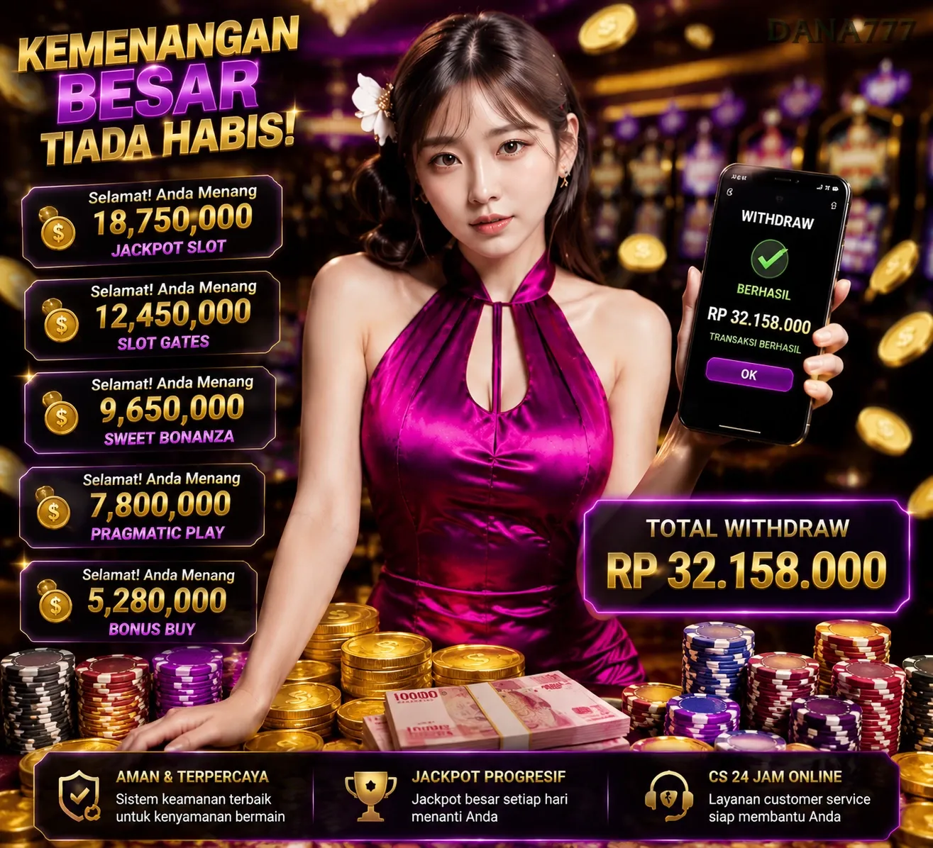 Ikon aplikasi dana777 resmi